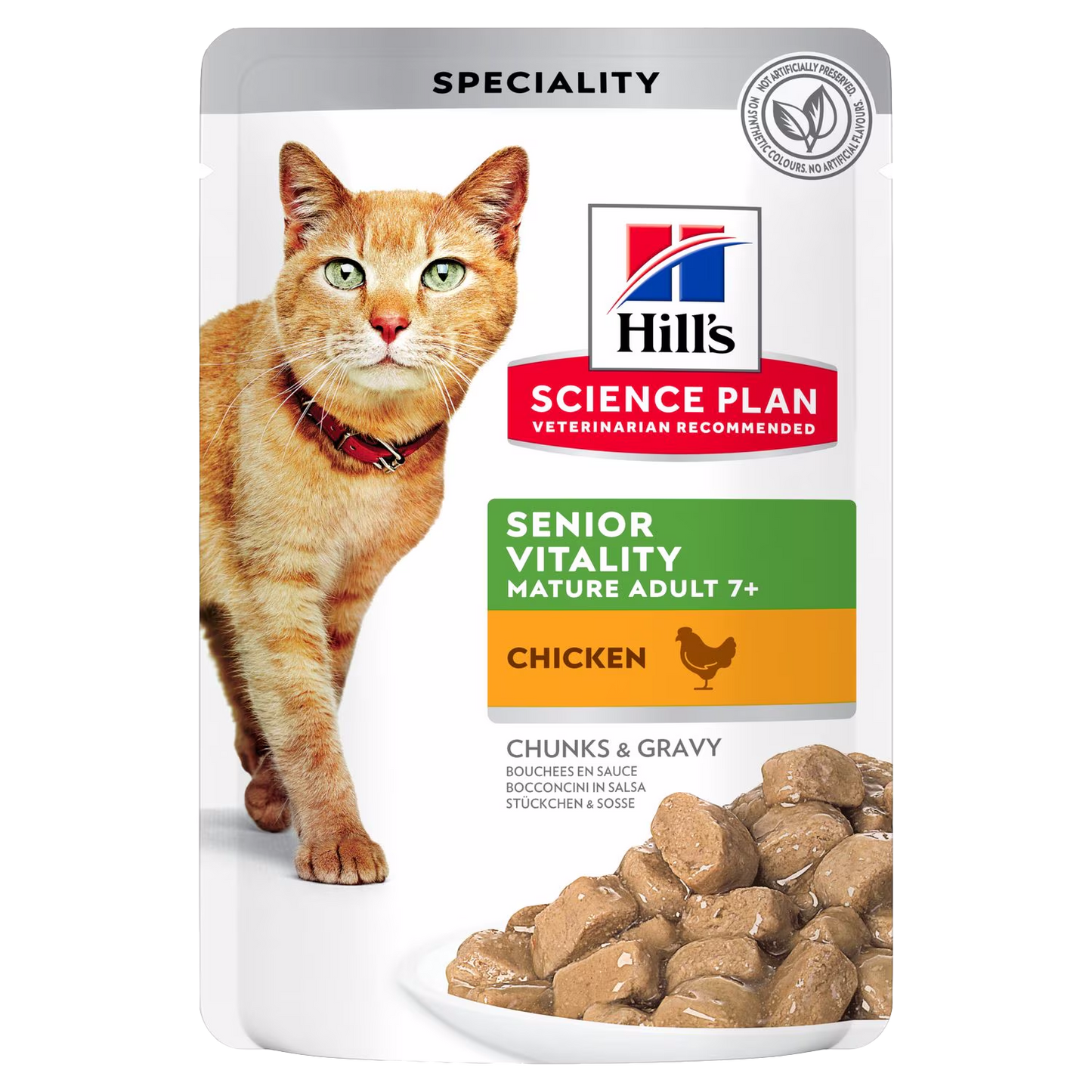 Hill's Science Plan Senior Vitality Adult 7+ Cat Food