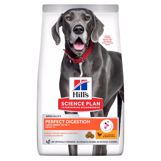 Hill's Science Plan Perfect Digestion Large Breed Adult 1+ Dog Food