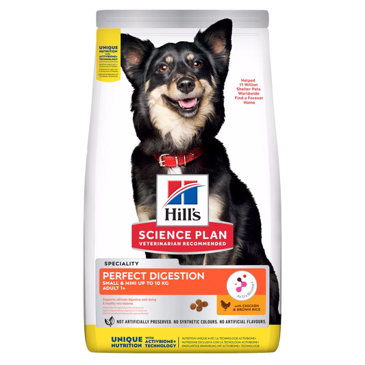Hill's Science Plan Perfect Digestion Small & Mini Adult 1+ Dog Food