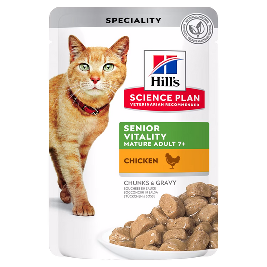 Hill's Science Plan Senior Vitality Adult 7+ Cat Food