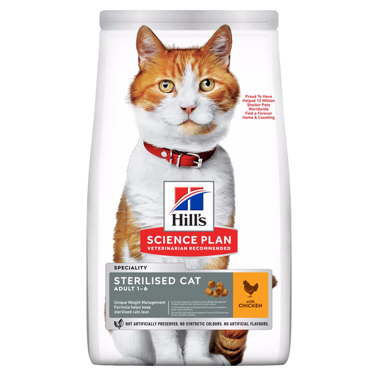 Hill's Science Plan Sterilised Cat Adult Cat Food